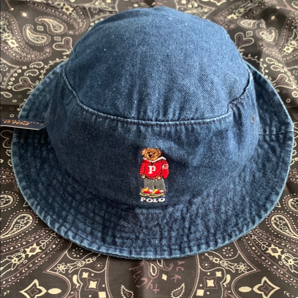 Polo by Ralph Lauren Blue Bucket Hat